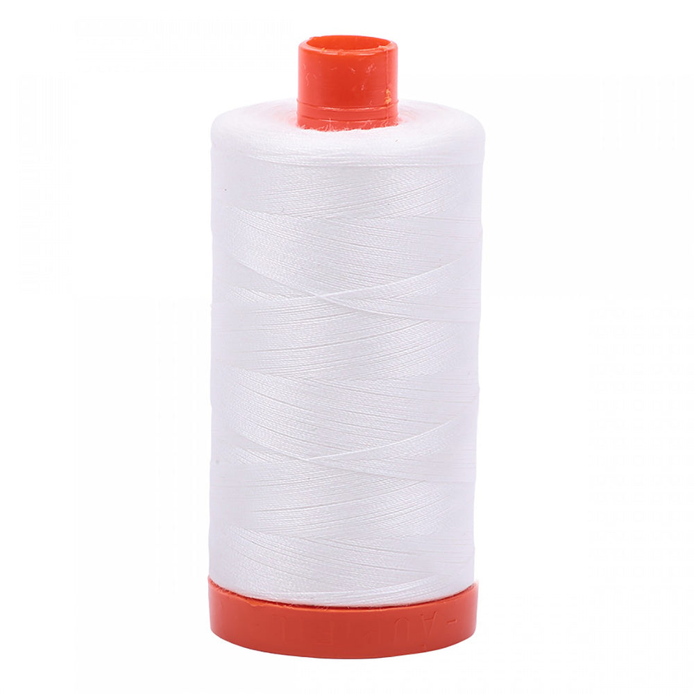 AURIFIL Garn, 50wt, Fb.2021 - Natural White