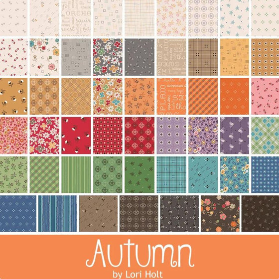 BW Stoff "Autumn", Fb. Marigold, Lori Holt, Riley Blake Designs, Meterware