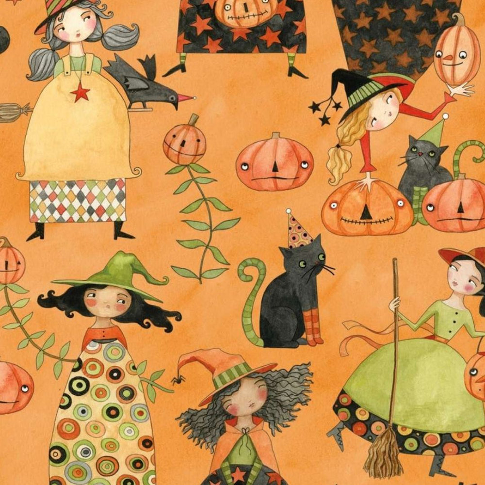 "Halloween Whimsy" Witches, Teresa Kogut