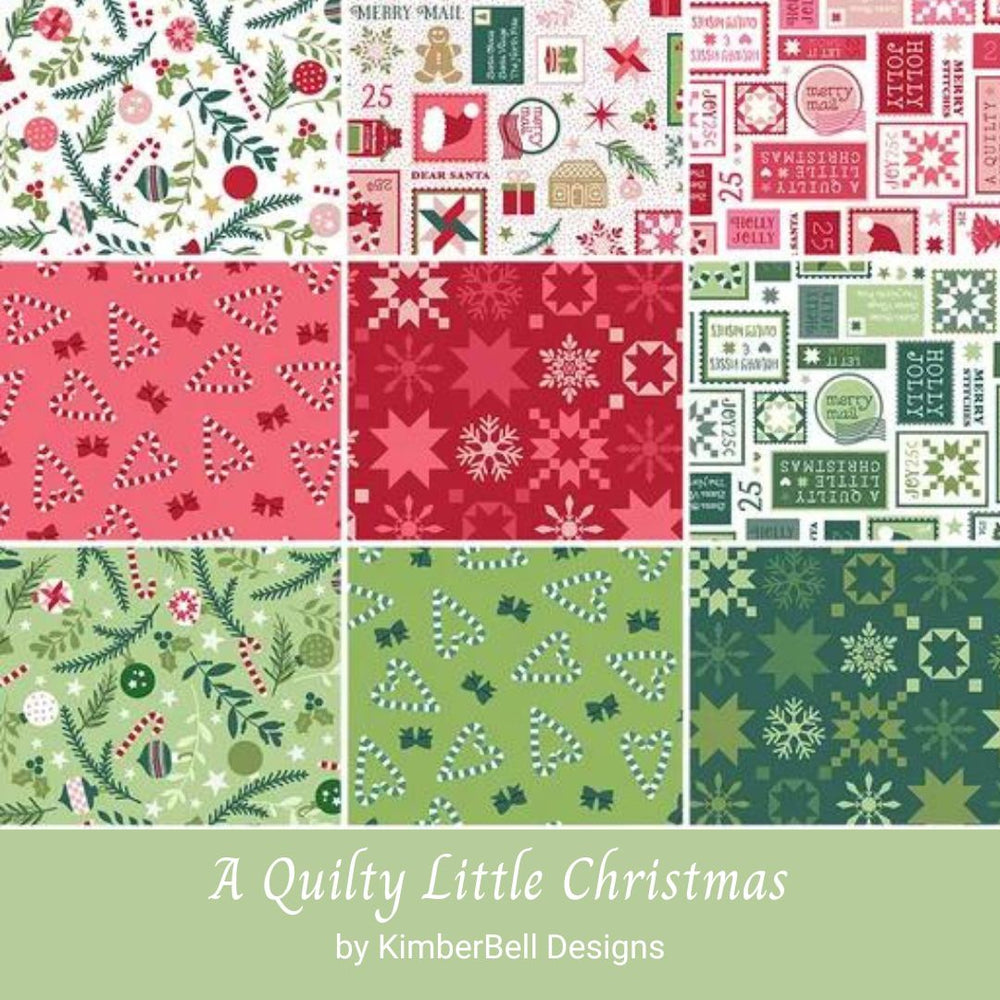 BW Stoff "A Quilty Little Christmas", Fat Quarter Bundle, KimberBell, Maywood Studios, Precuts