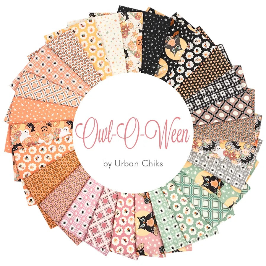 
                      
                        Patchworkstoff "Owl-O-Ween", Urban Chicks, Moda Fabrics, Halloween
                      
                    