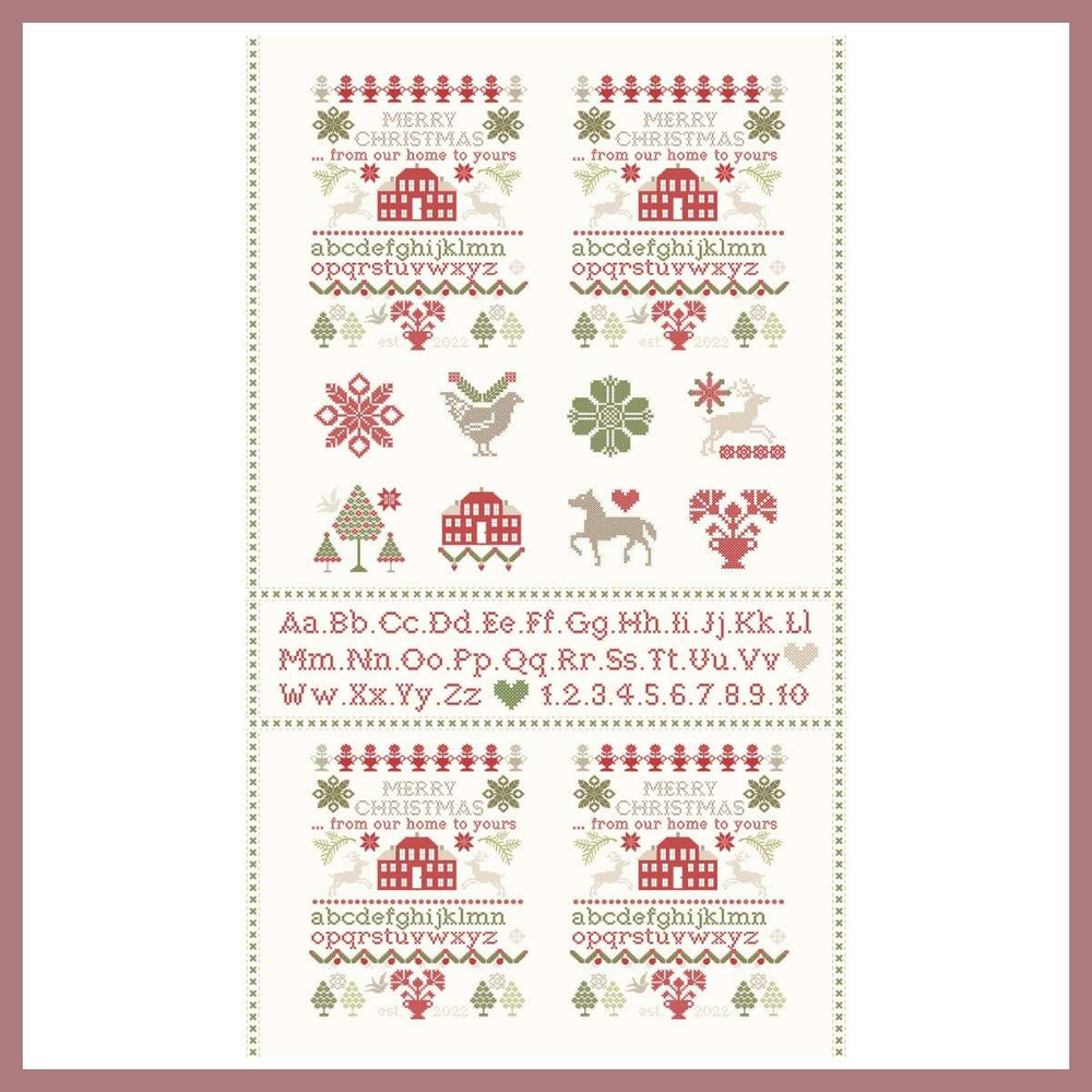 
                      
                        Patchwork Panel "Christmas Stitched", Moda Fabrics
                      
                    