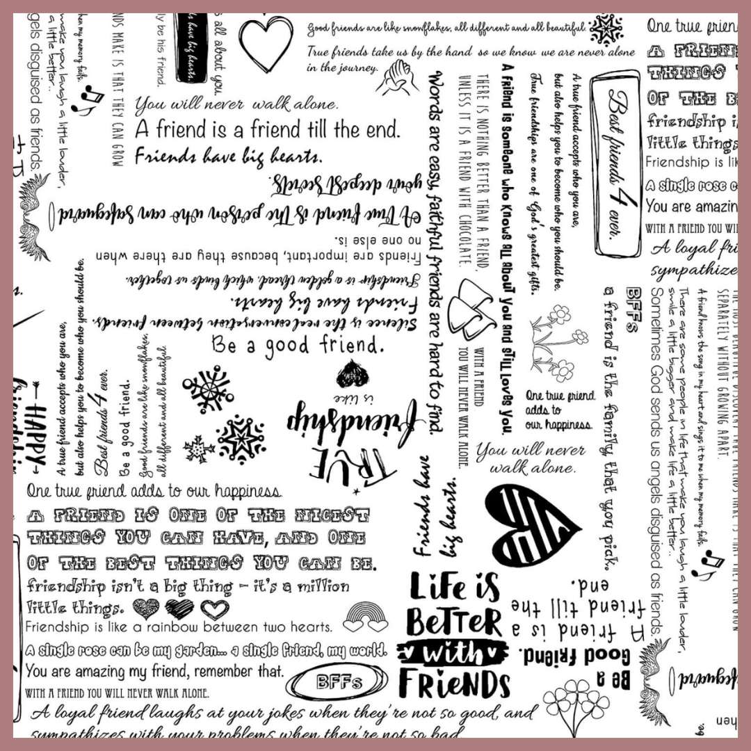 Patchworkstoff "Friendship", Wideback, By Wistler Studios, Windham Collection