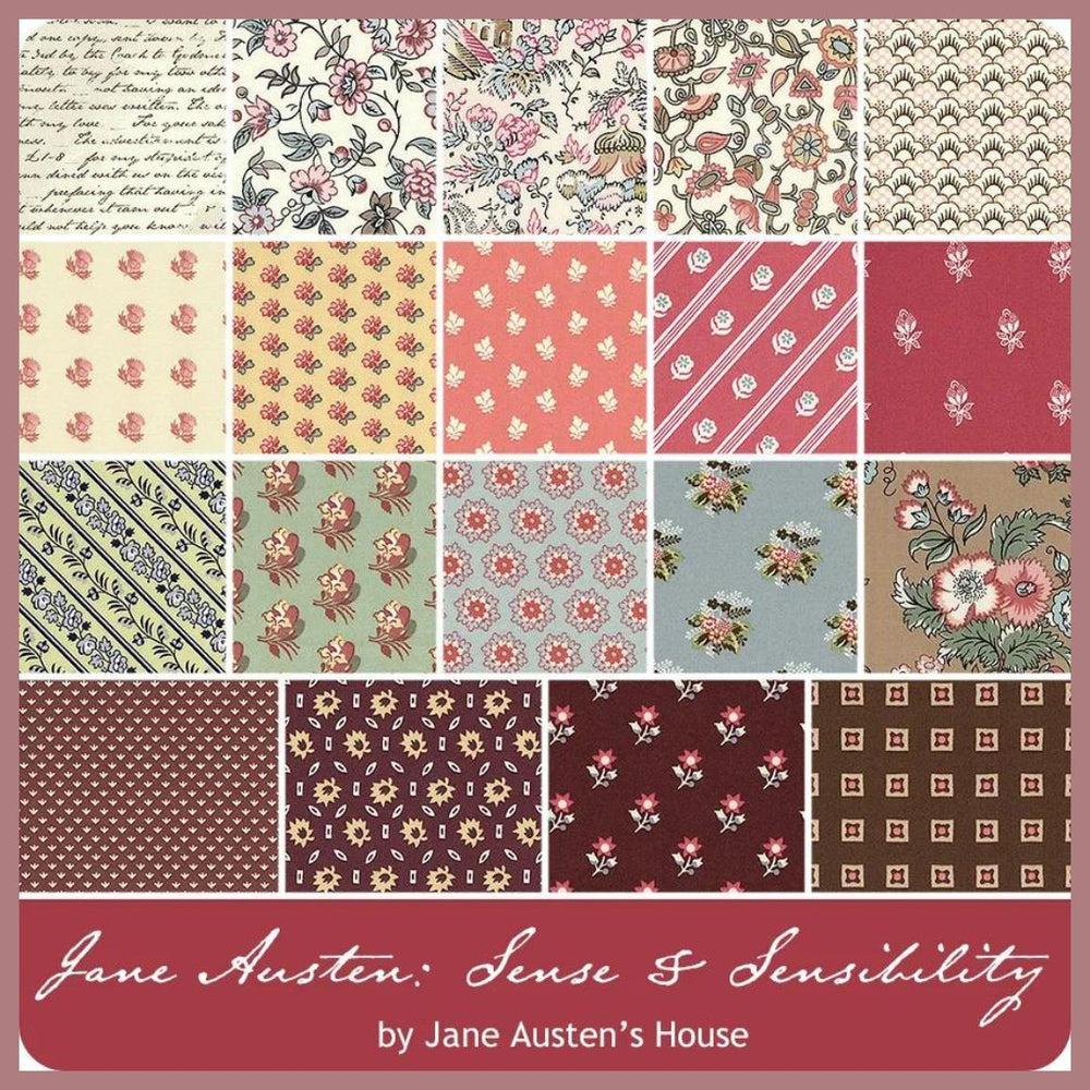 
                      
                        "Sense & Sensibility", Patchworkstoff, Jane Austin at Home, Riley Blake Designs
                      
                    