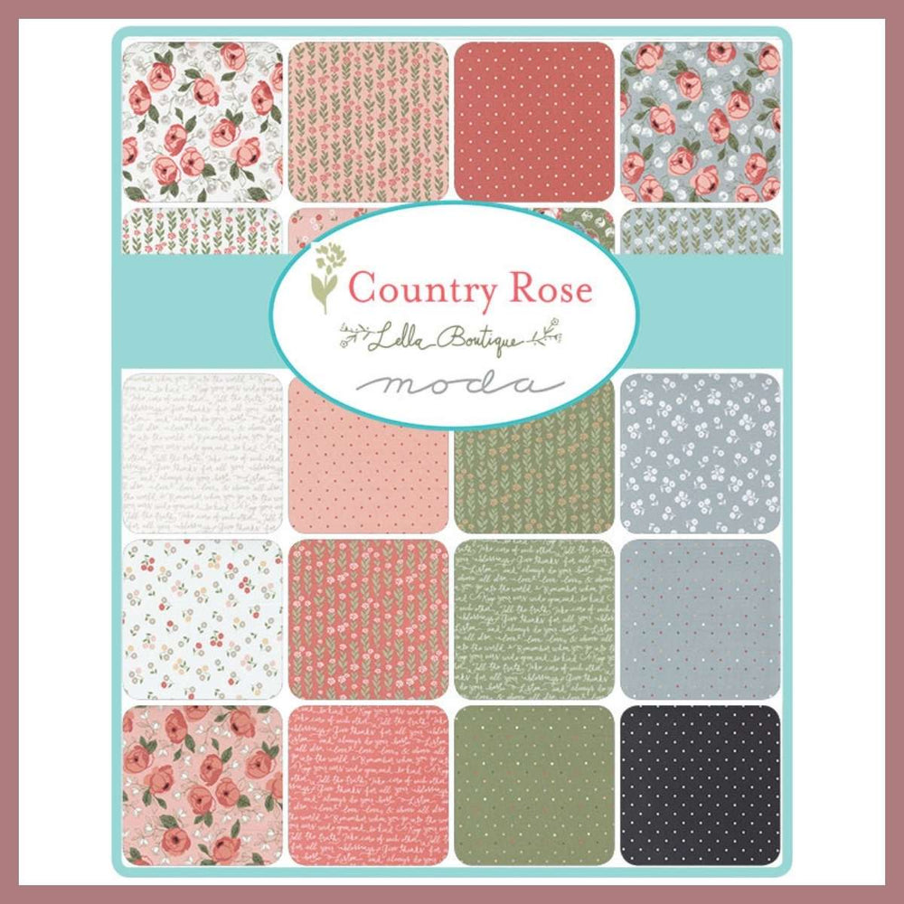 
                      
                        Patchworkstoff "Country Rose", Lella Boutique, Moda Fabrics
                      
                    