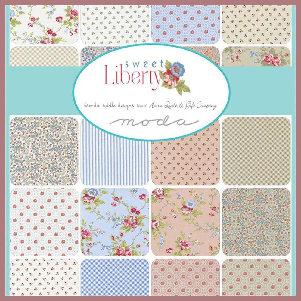 
                      
                        Sweet Liberty Patchworkstoiff, Brenda Riddle for Moda Fabrics
                      
                    